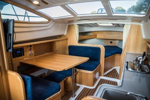 nexus interior boat rental in Europe