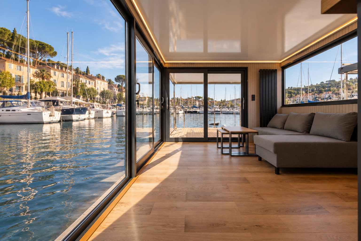 floating house