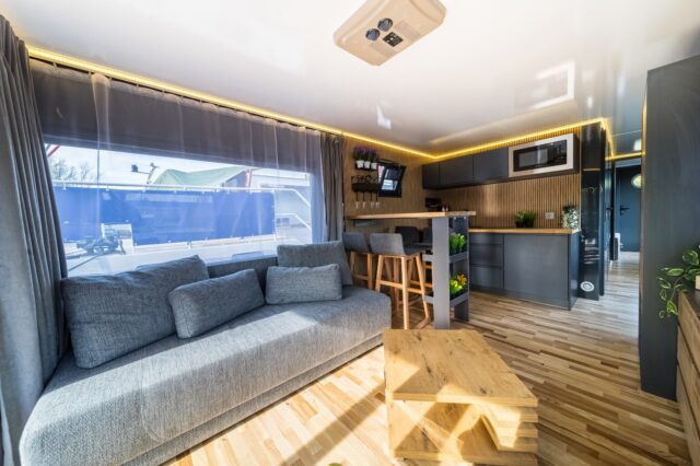 Europe floating home interior