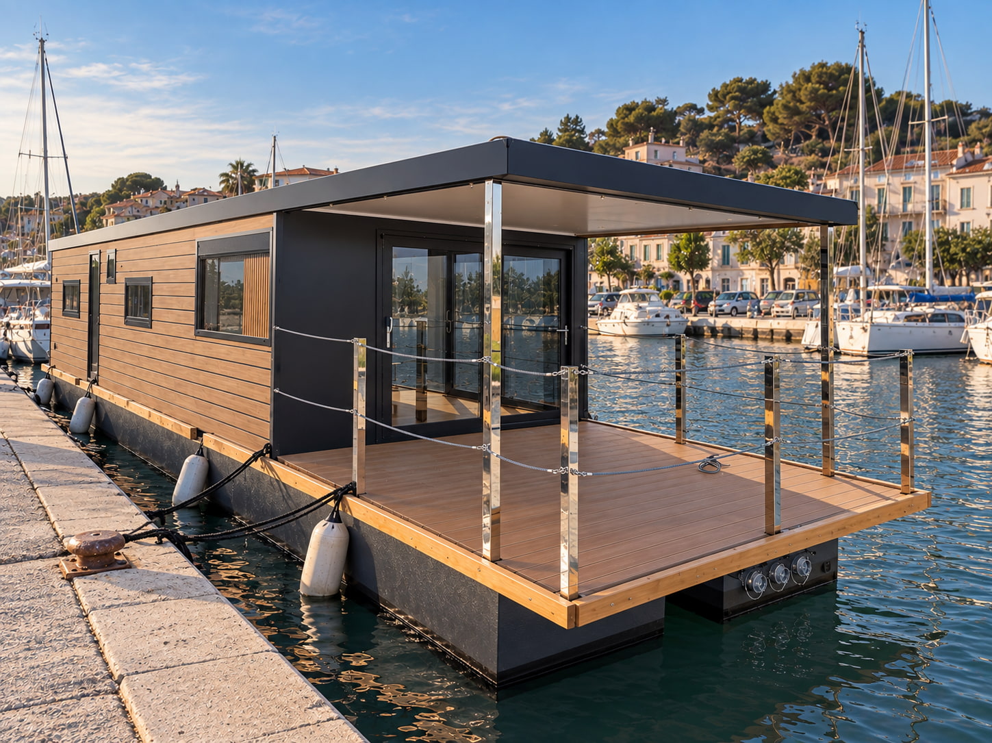 floating home for sale in Europe