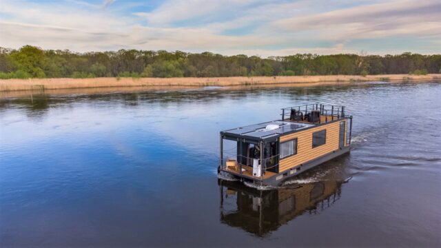 mobile floating house for sale