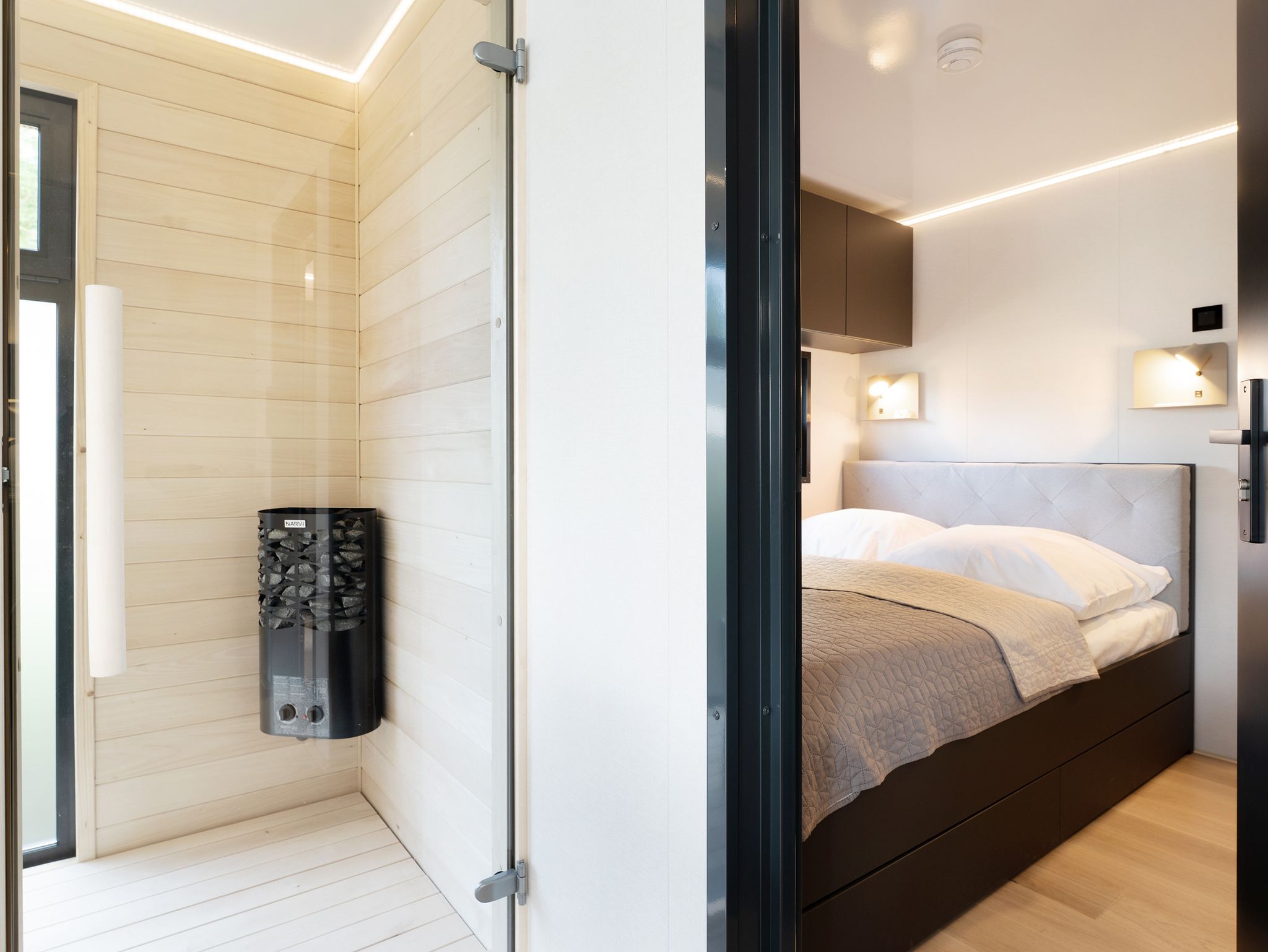 rooms in the waterside house on the water